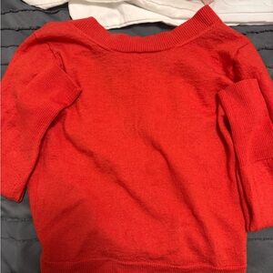J. Crew Red Sweater